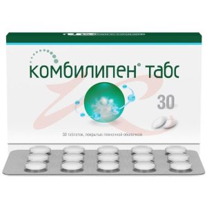 Комбилипен табс таблетки покрытые пленочной оболочкой №30. Фото