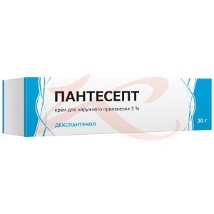 Пантесепт крем для наружного применения 5% 30г. Фото
