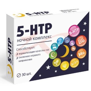 5-htp ночной комплекс таблетки 515мг №30. Фото