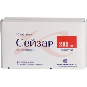 Изображение Сейзар таблетки 200мг №30 Сейзар таблетки 200мг №30. Фото