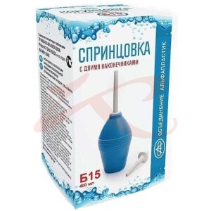 Изображение Альфапластик спринцовка пвх №15б 2 након Альфапластик спринцовка пвх №15б 2 након. Фото