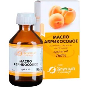 Масло абрикоса косм. 50мл. /зеленый доктор/. Фото