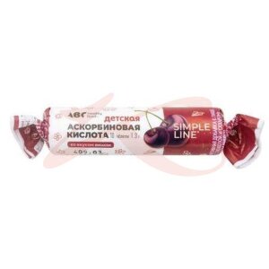 Изображение Авс хэлси фуд аскорбиновая кислота таблетки жевательные 3г №10 с глюкозой и сахаром вкус вишня Авс хэлси фуд аскорбиновая кислота таблетки жевательные 3г №10 с глюкозой и сахаром вкус вишня. Фото