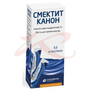 Смектит канон паста для приема внутрь 3г №8. Фото