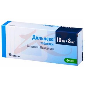 Дальнева таблетки 10мг + 8мг №90. Фото