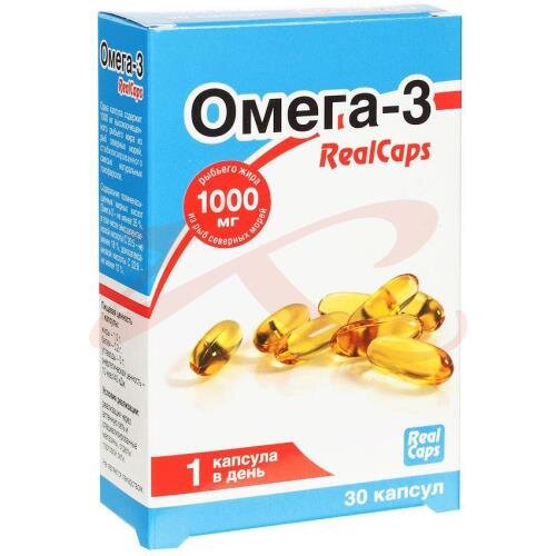 Реалкапс омега-3 капсулы 1400мг №30 купить в Воронеже | интернет-аптека ...