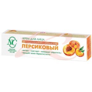 Невская косметика крем для лица 40мл персиковый д/норм. комб. кожи. Фото