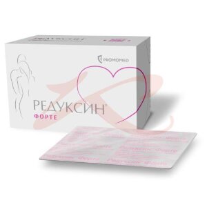 Редуксин форте таблетки покрытые пленочной оболочкой 850мг + 15мг №60. Фото