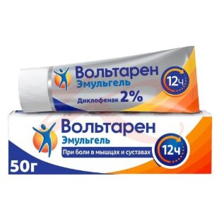 Вольтарен эмульгель гель для наружного применения 2% 50г. Фото