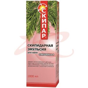 Скипар скипидарная эмульсия д/ванн смешанная 1000мл.. Фото