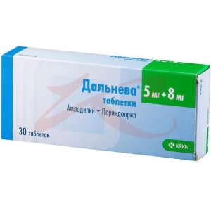 Дальнева таблетки 5мг + 8мг №30. Фото