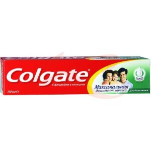 Колгейт зуб.паста макс защита от кариеса дв.мята 100мл. [colgate]. Фото