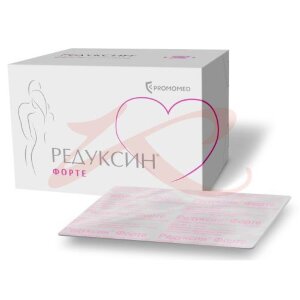Редуксин форте таблетки покрытые пленочной оболочкой 850мг + 15мг №90. Фото