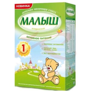 Малыш 1 истринский смесь мол. 350г.. Фото