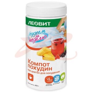 Леовит худеем за неделю похудин компот 400г. Фото