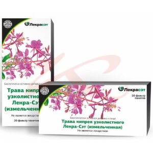 Кипрей узколистный (иван-чай) трава 1,5г. №20 пак. чайн. напиток бад /лекра-сэт/. Фото
