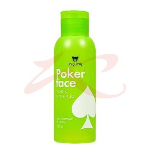 Холли полли тоник для лица 100мл poker face увлажнение и сияние. Фото