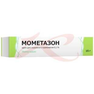 Мометазон крем для наружного применения 0,1% 15г. Фото