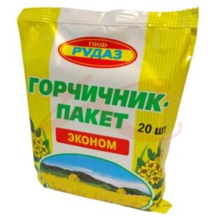 Рудаз пакет-горчичник №20 эконом. Фото