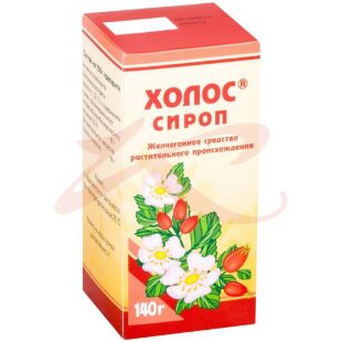 Холос сироп 140г. Фото
