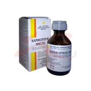 Камфорное масло раствор д/наруж. прим. [масляный] 10% 30мл. Фото