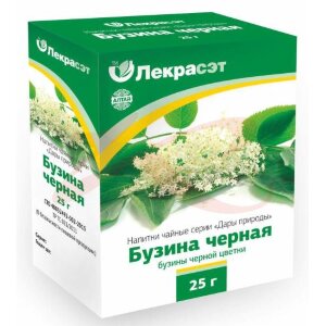 Дары природы бузина черная цветки 25г. чайн. напиток /лекра-сэт/. Фото