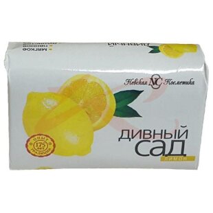 Невская косметика дивный сад мыло 90г лимон. Фото