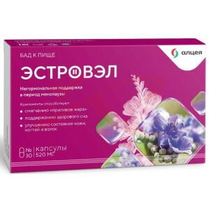 Изображение Эстровэл капсулы №30 Эстровэл капсулы №30. Фото