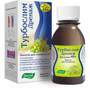 Изображение Эвалар турбослим дренаж раствор для приема внутрь 100мл 45 + д/женщин бад Эвалар турбослим дренаж раствор для приема внутрь 100мл 45 + д/женщин бад. Фото