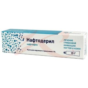 Нафтодерил крем для наружного применения 1% 15г. Фото