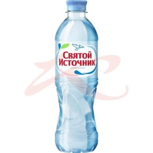 Святой источник вода питьевая 0,5л. н/газ. пэт. Фото