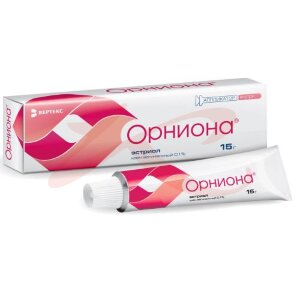 Орниона крем вагинальный 0,1% 15г в комплекте с аппликатором. Фото