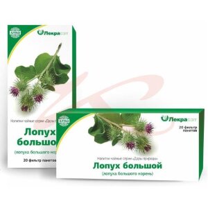 Дары природы лопух большой корень 1,5г. №20 пак. чайн. напиток /лекра-сэт/. Фото