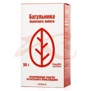 Багульника болотного побеги сбор измельченный 50г. Фото