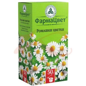 Ромашки цветки измельченные 50г. Фото