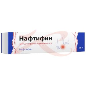Изображение Нафтифин крем для наружного применения 1% 30г Нафтифин крем для наружного применения 1% 30г. Фото