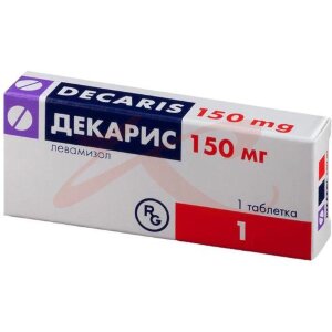 Декарис таблетки 150мг №1. Фото