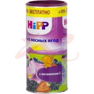 Изображение Хипп чайный напиток 200г детский лесные ягоды 200г 6мес + Хипп чайный напиток 200г детский лесные ягоды 200г 6мес +. Фото