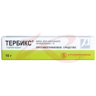Тербикс крем для наружного применения 1% 10г. Фото