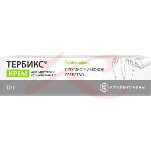 Тербикс крем для наружного применения 1% 10г. Фото