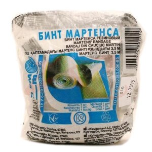 Бинт мартенса бинт резиновый 3,5м. Фото