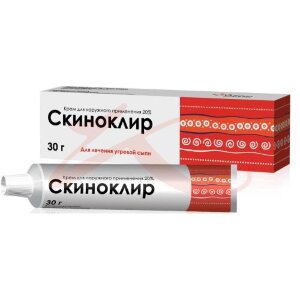 Скиноклир крем для наружного применения 20% 30г. Фото