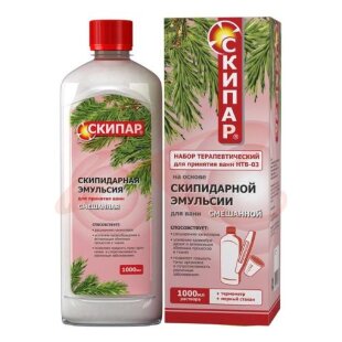 Скипар набор нтв-03 терапевт. (раствор смеш. 1л. + термометр). Фото