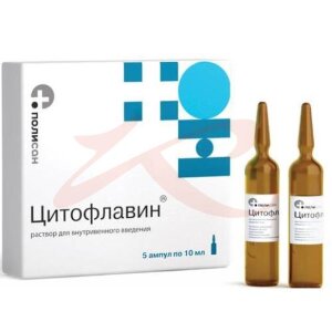 Цитофлавин раствор для внутривенного введения 10мл №5. Фото