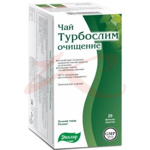 Эвалар турбослим чай 2г №20 очищение. Фото
