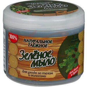 Изображение Флоресан мыло натуральное 450мл таежное зеленое д/бани и душа (ф-38) Флоресан мыло натуральное 450мл таежное зеленое д/бани и душа (ф-38). Фото