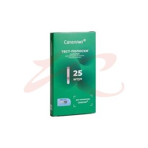 Изображение Сателлит тест-полоска №25 Сателлит тест-полоска №25. Фото