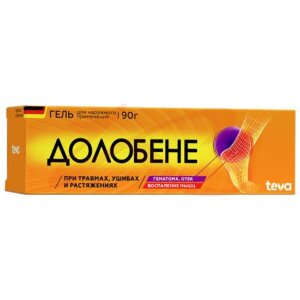 Долобене гель для наружного применения 90г. Фото