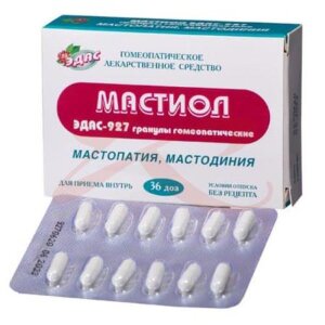 Мастиол эдас-927 гранулы гомеопатические №36. Фото