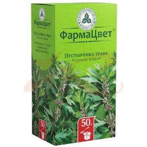 Пустырника трава сырье растительное измельченное 50г. Фото